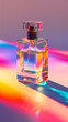 Beauty high-grade beauty products perfume close-up scene
