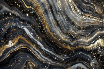 Wall Mural - abstract formations resembling planetary orbits and cosmic trajectories against a backdrop of swirli
