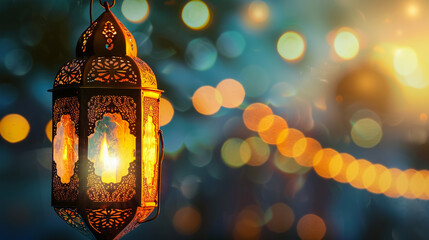 Poster - Lantern in the Dark, Eid -Ul- Adha Mubarak