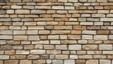 Fototapeta Desenie - brick wall beige stone panorama background