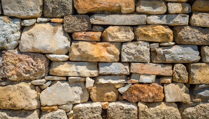 Wall Mural - old weathered exterior rough strong stone wall