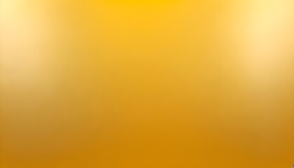Golden yellow gradient background texture wall. Shiny yellow. Design for presentation, paper, backdrop or wallpaper