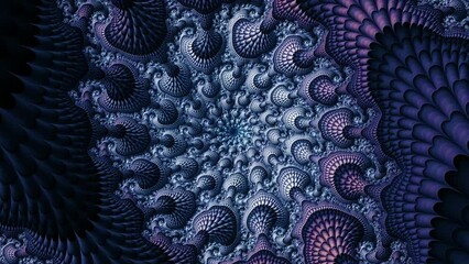 Wall Mural - 4k abstract multicolored motion graphics background. fractal sequence patterns 3d. for yoga or clubs
