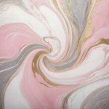 Modern Background Swirl Abstract White Gray And Pink Marble And Gold