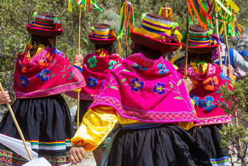 Wall Mural - Dance in Peru