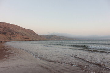 imssouane, Morocco, best beach Bea in the Atlantic ocean,
