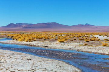 Canvas Print - Mountains in Bolivia