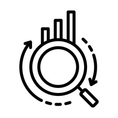 Sticker - Business Analysis Icon