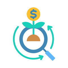 Sticker - Investment Analysis Icon