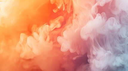 Wall Mural - Abstract smoky bright and colorful background