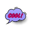 © Artur - Comic speech bubble with text Cool isolated on white background. Cartoon style.