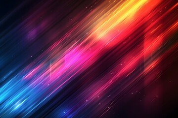Aufkleber - abstract neon light background