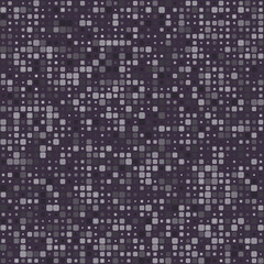 Poster - Pattern design. Stacked rounded square frames in multiple colors. Muted shades of purple and gray. Posh vector illustration.