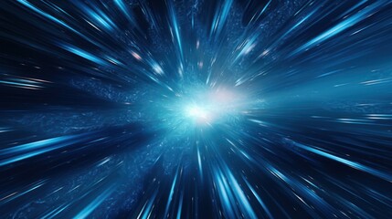 Wall Mural - space background, space flight, hyperspace jump. flying through the universe
