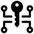 access icon, simple vector design