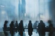 © SKIMP Art - blurry images of business meeting Generative AI