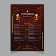 Ramadan special iftar food menu banner design and social media post templateRamadan Kareem Iftar food menu social media story post design. super delicious ramadan food menu web banner template