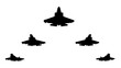 Jet fighters
