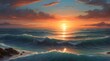 Breathtaking Ocean Sunset: A Spectacular View

Immerse yourself in the beauty of a breathtaking ocean sunset, where the sky meets the sea in a spectacle of colors. From vibrant oranges and reds to ser