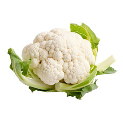 Wall Mural - Cauliflower Isolated on transparent background