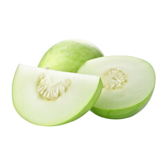 Poster - Honeydew isolated on transparent background