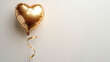 Gold foil balloon for party and celebration, birthdays, cards, or other events