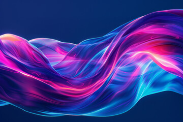 Wall Mural - blue and pink abstract wave, background or pattern, creative design template