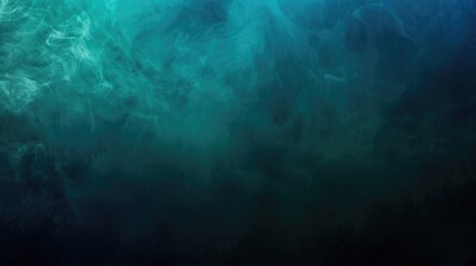Aufkleber - Close-up of swirling blue and green smoke. Perfect for graphic design projects