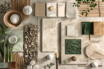 Poster - A table filled with a variety of different items, suitable for various concepts and projects