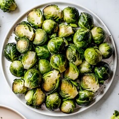 Canvas Print - city sprouts in a bowl