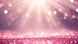 © Raymond - soft pink glitter sparkles rays lights bokeh festive elegant abstract background
