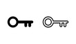 © AAVAA - Key icon set. Key vector icon. Key symbol