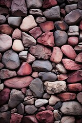 a group of rocks in different colors