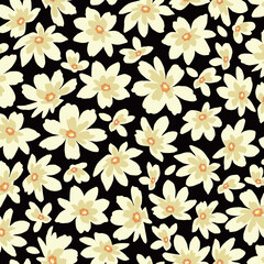 Wall Mural - Cute floral pattern perfect for textile design,