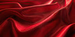 Scarlet Symphony Macro Background. A dramatic close-up of scarlet red velvet curtains, with luxurious folds and rich textures, setting the stage for an unforgettable performance