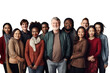 © venusvi - A group of people from different nationalities such as Asian, European, African American, represents unity and unity. Modern business that wants to showcase diversity Take