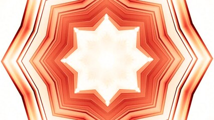 Poster - Circular tunnel with changing shape in floral. Motion. Rings and layers of moving tunnel transforming into other shapes. Tunnel transforms into various patterns in motion