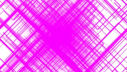 Poster - Animation of moving drawn grid in space. Motion. Movement through rotating square grid in space. Rotating square grid in 3d space