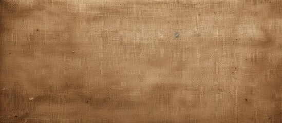 An empty space featuring a brown sackcloth texture with a grungy effect, creating a rough and aged appearance.