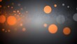 black orange grey bokeh , a normal simple grainy noise grungy empty space or spray texture , a rough abstract retro vibe shine bright light and glow background template color gradient