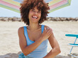 © ohlamour studio/Stocksy - Protecting Her Glow: Sunscreen on the Sand