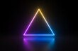 © YiChao Ma/Stocksy - neon triangle