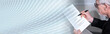 © thodonal - Senior man checking contract; panoramic banner