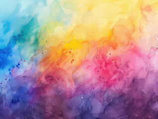 Wall Mural - Abstract Watercolor Background