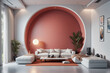 Modern Living Room Interior with Stylish Minimalist Design