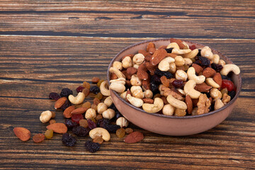 Canvas Print - Mix of nuts