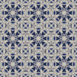 Seamless  mandala pattern in gray blue white .Vector illustration. Use this pattern in the design of carpet, shawl, pillow, textile, ceramic tiles, surface.