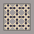 Abstract geometric pattern in gray white blue, fabric texture. interior design. Frame.