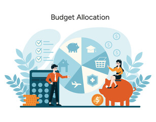 Poster - Efficient financial resource distribution, ensuring optimal fiscal health