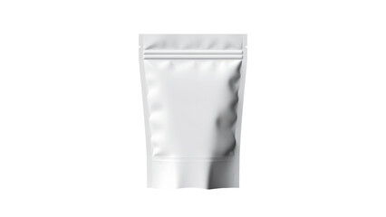 Wall Mural - blank doypack mockup cut out. isolated doypack package on transparent background